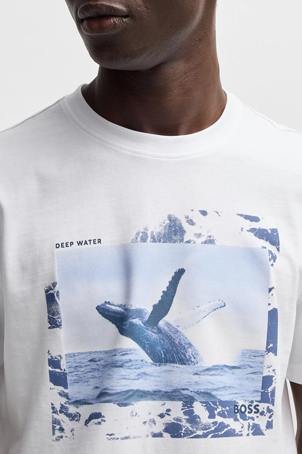 ΜΠΛΟΥΖΑ BOSS - 100 ΛΕΥΚΟ